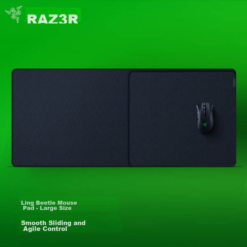 Razer Gaming Mouse Pad, Large Size, Soft & Fast Glide, Non-Slip