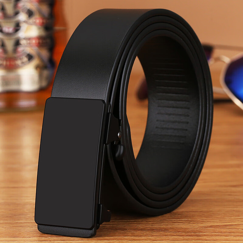 viney men's cowhide automatic belt, stylish gift