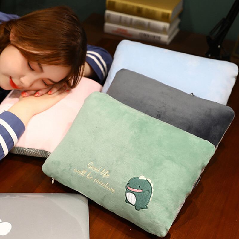 avivi dinosaur nap pillow for kids memory foam