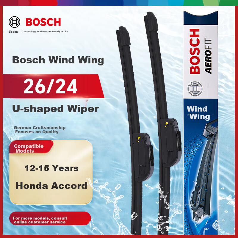 BOSCH AEROFIT Wiper Blades for Honda Elysion, Acura NSX