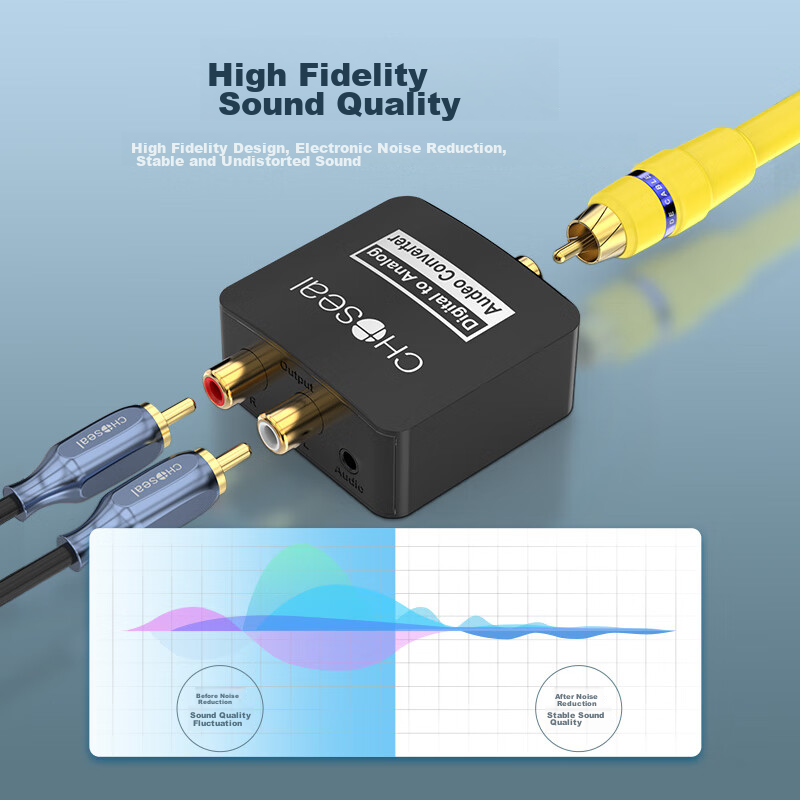 choseal digital coaxial audio converter