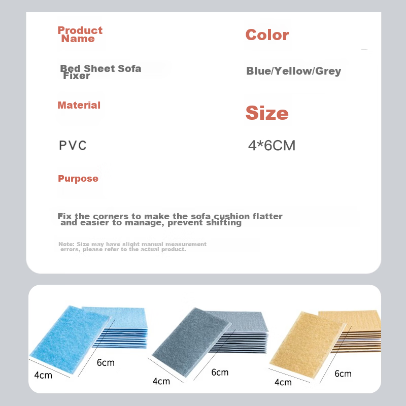 Cizman Bed Sheet & Sofa Fixer [30 Pairs]