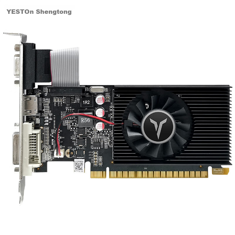 yeston gt710-2g d3 zhanshen graphics card