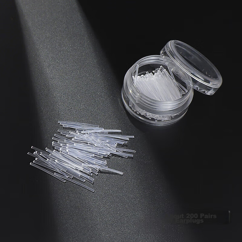 Dijing transparent ear studs for women