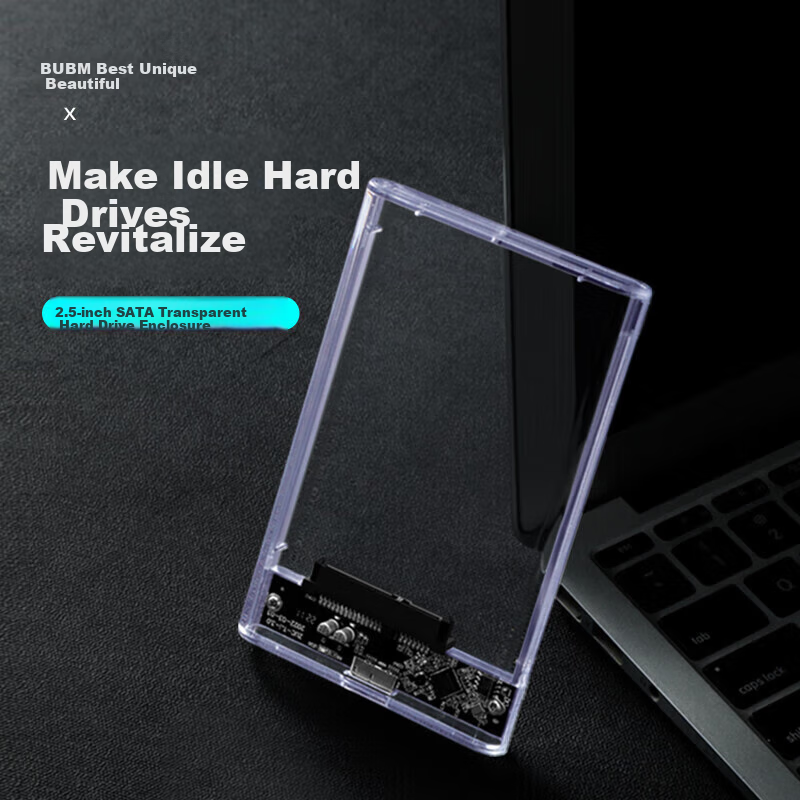 BUBM USB3.1 2.5-Inch SATA Hard Drive Enclosure