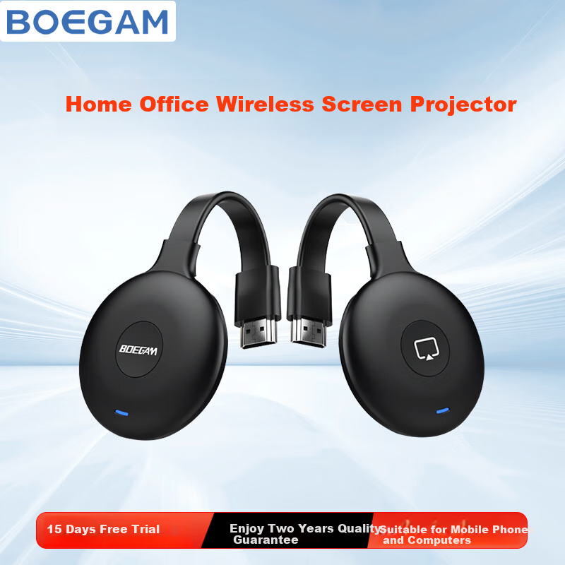 BOEGAM Wireless HDMI Projector