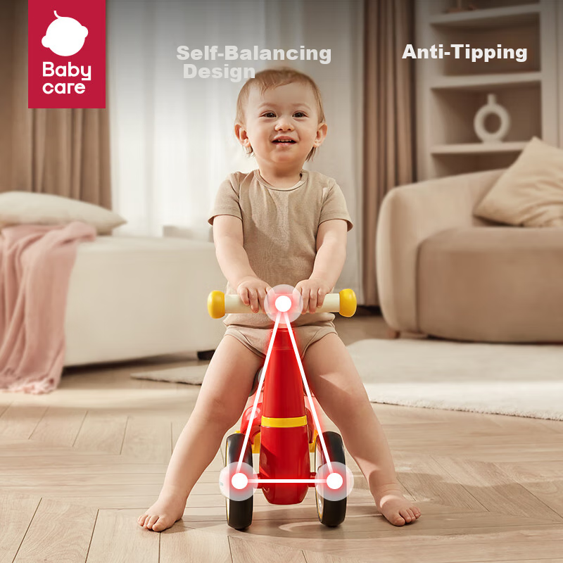 Babycare Luola Red Balance Bike for Toddlers