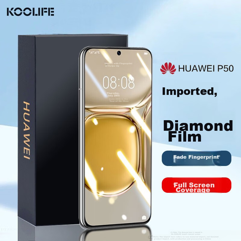 Koolife Tempered Glass Screen Protector for Huawei P50/50E