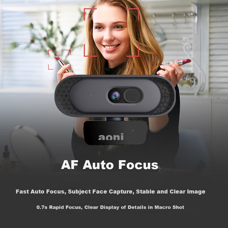 aoni 2K HD webcam A50 for online classes & streaming