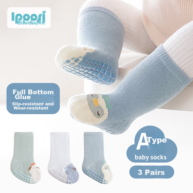 Aibaoshi Baby Socks Spring Autumn Winter