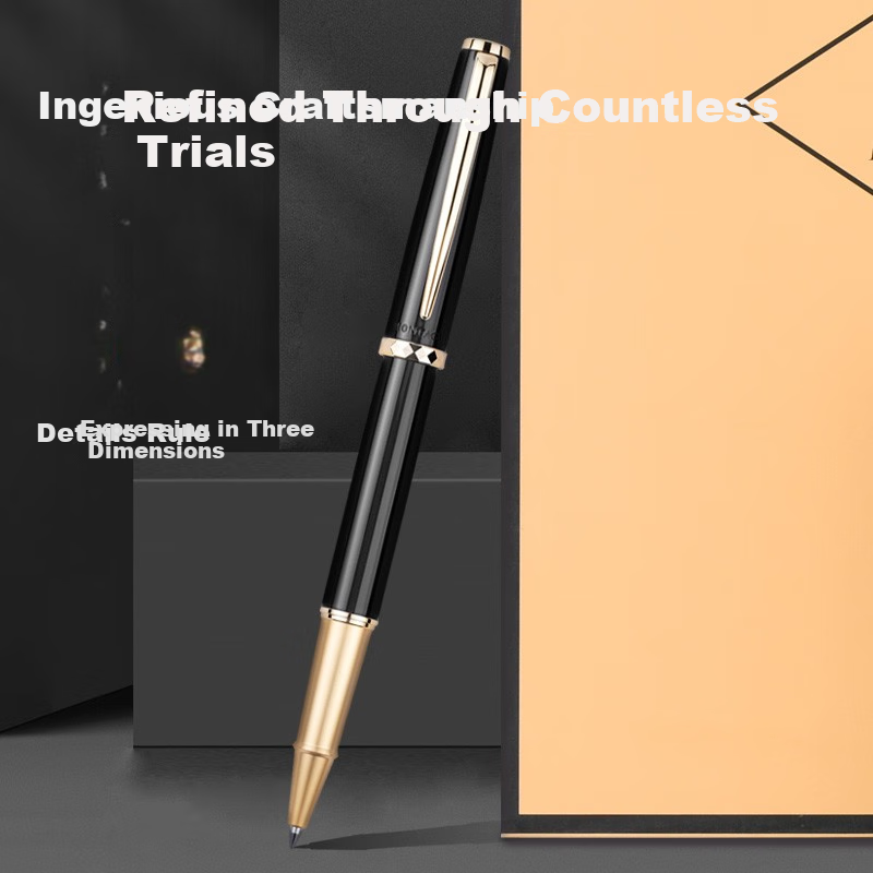 montagut lingzhi series m303 black 0.5mm signature pen