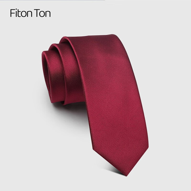 FitonTon Hand-Tied Zipper Formal Men's Tie Set
