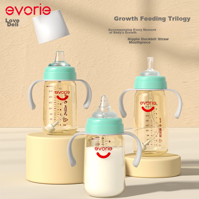 Evorie Baby Bottle - Wide Neck PPSU for Newborns