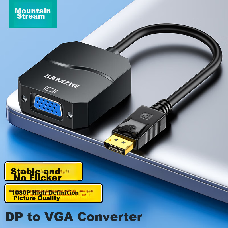 samzhe dp to vga converter cable pg01