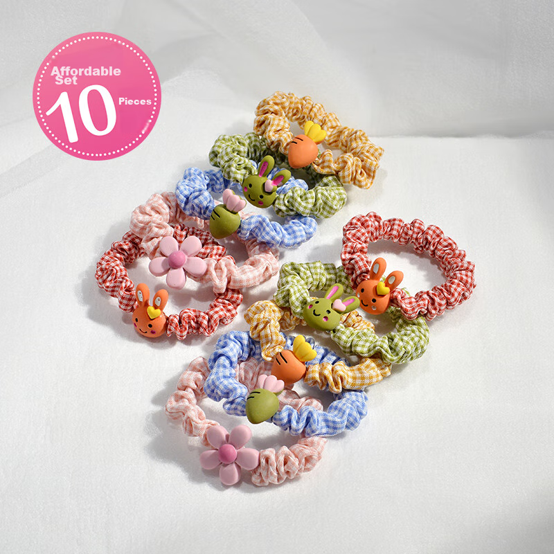 chimera 10 non-damaging kids' hair ties set