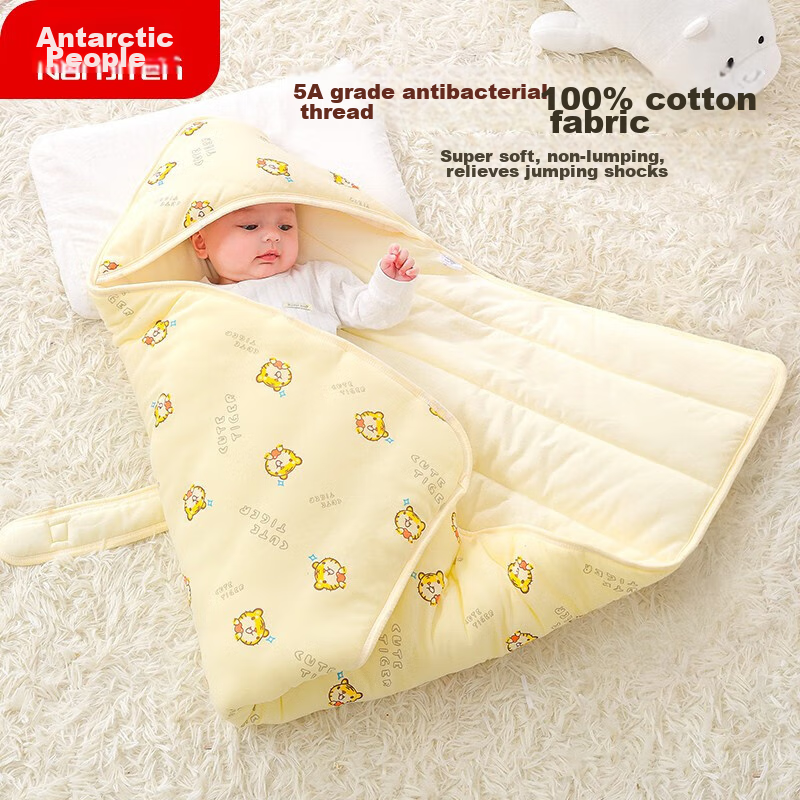 Nanjiren Soft Cotton Baby Swaddle Blanket