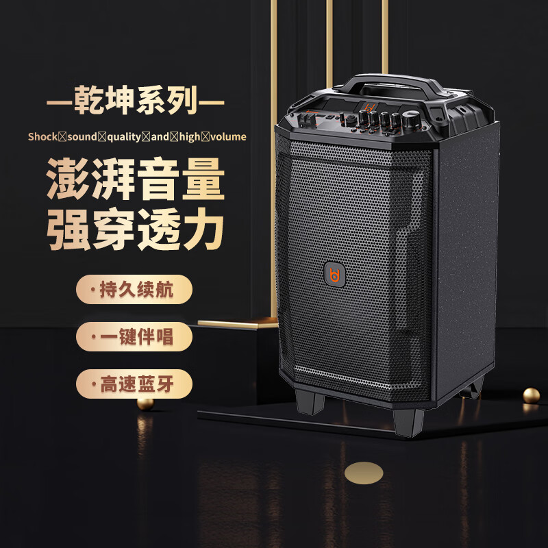 Beide Outdoor Karaoke Speaker with Dual Mics