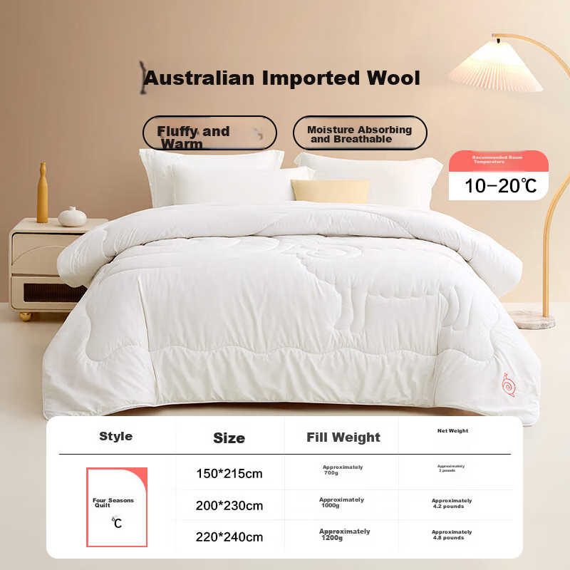 Lovo Australian Wool All-Season Comforter