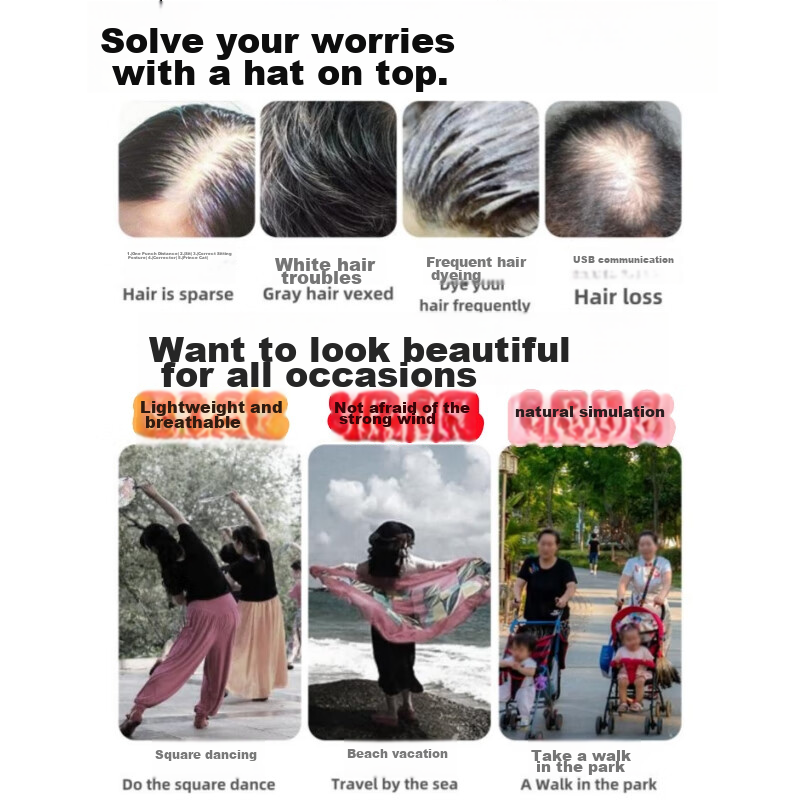 Baisitang Real Hair Short Straight Wig for Women