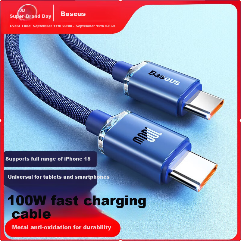 Baseus Type-C Data Cable 100W Fast Charging Cable