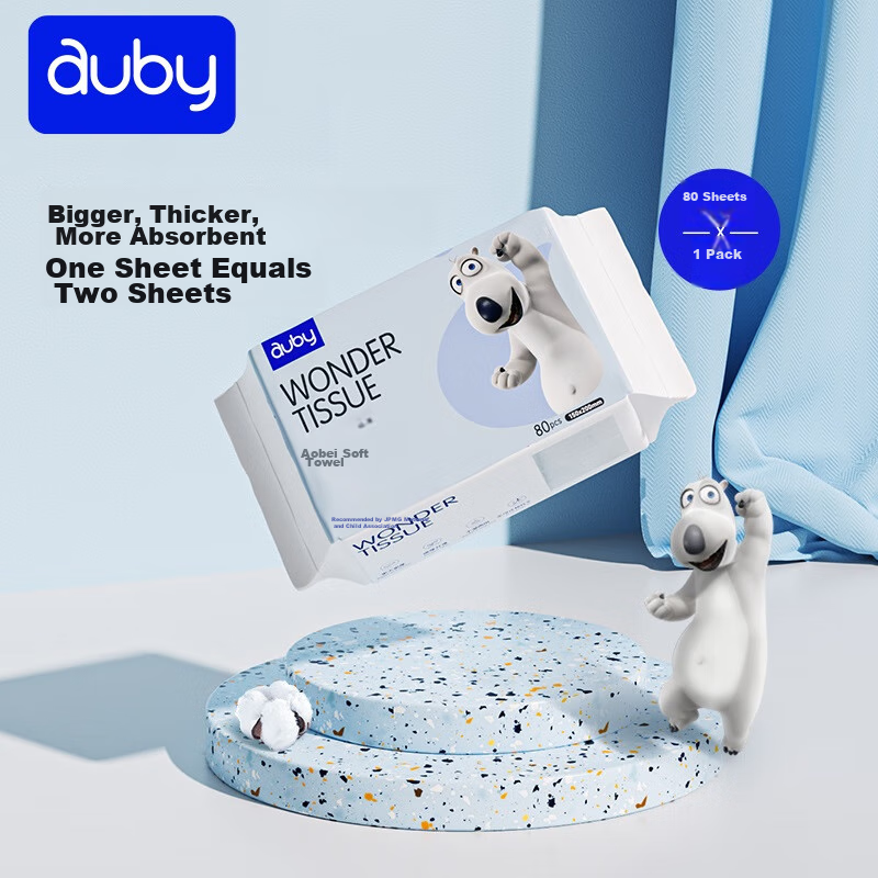 auby Beckham Bear Baby Wipes