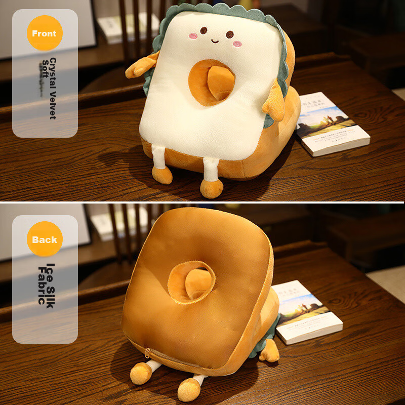 avivi toasty smiley nap pillow for kids