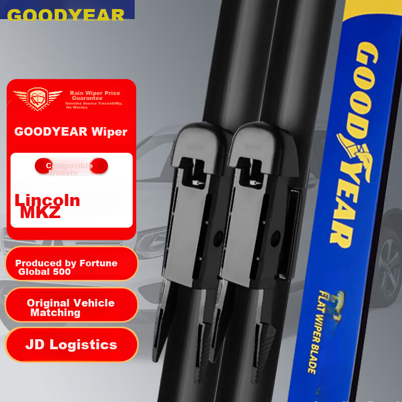 Goodyear Boneless Windshield Wipers for Lincoln MKZ