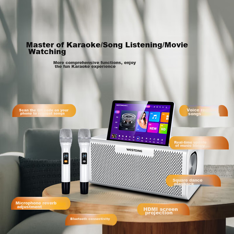 westding all-in-one home karaoke machine
