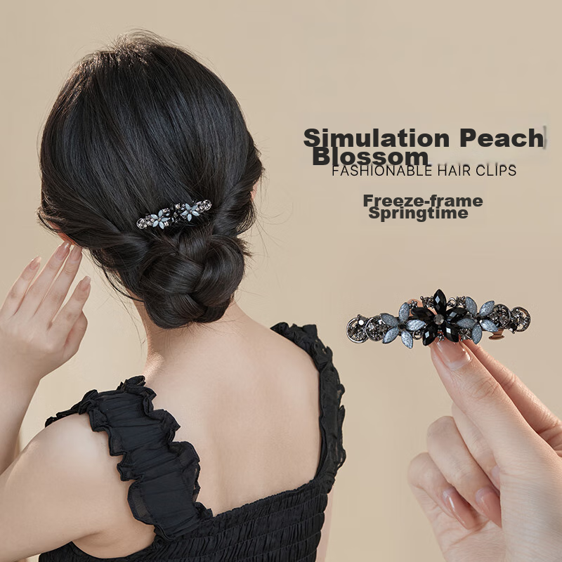 chimera elegant floral hair clip gift set