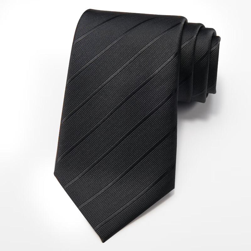 GLO-STORY 8cm Red Tie for Men, Pre-Tied Formal Wear