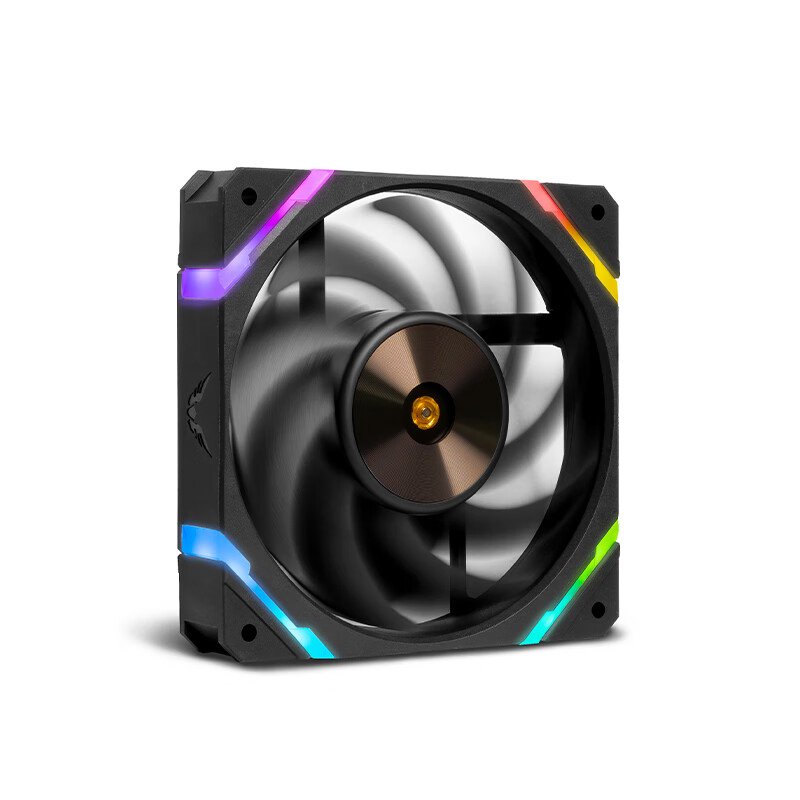 valkyrie x12r-w reversible radiator fan with argb lighting