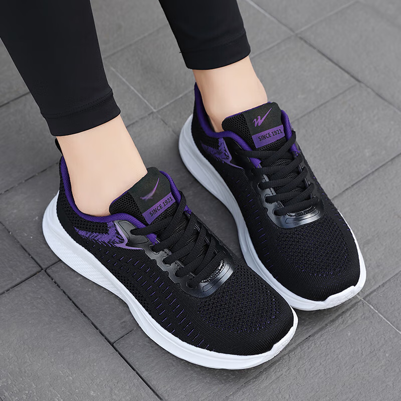 shuangxingbate flyknit sports shoes for women_0