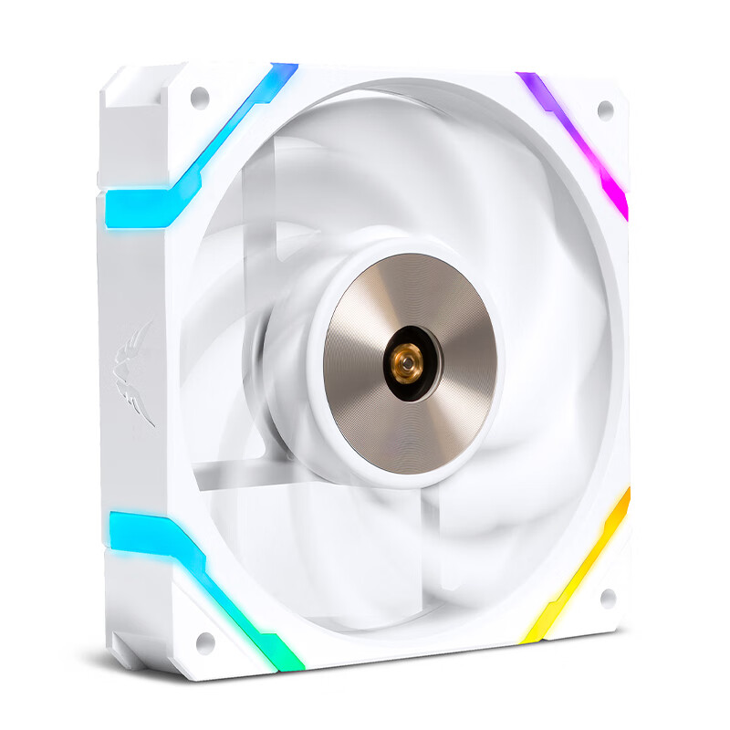 valkyrie x12r-w reversible radiator fan with argb lighting