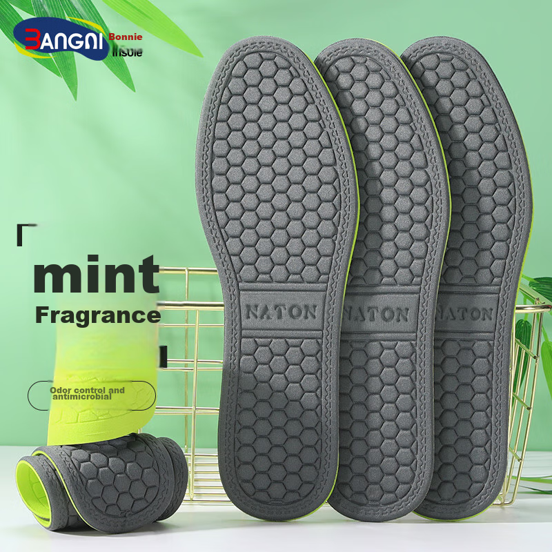 3AnGnI Mint Diamond Deodorizing Insoles for Sports Shoes
