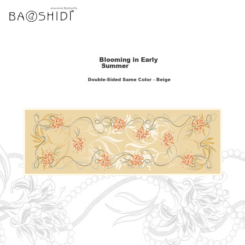 Baoshidie 100% Mulberry Silk Scarf Gift Box for Women