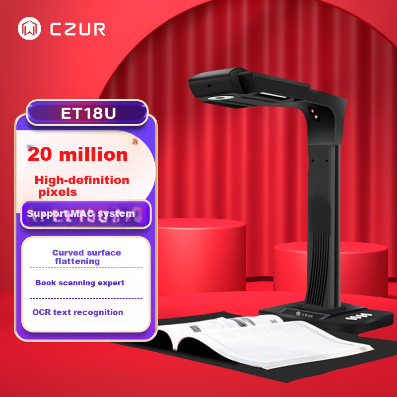 CZUR ET18U A3 20M High-Def Document Scanner