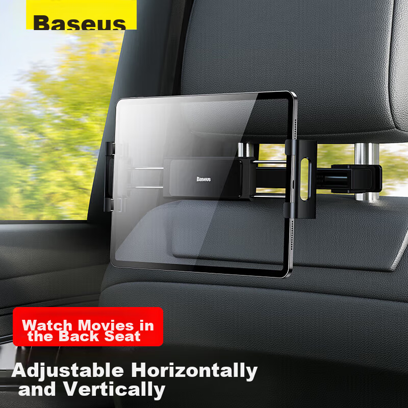 Baseus Joyride Pro Car Tablet Holder 2025 - Universal Backseat Mount for iPad/Phone