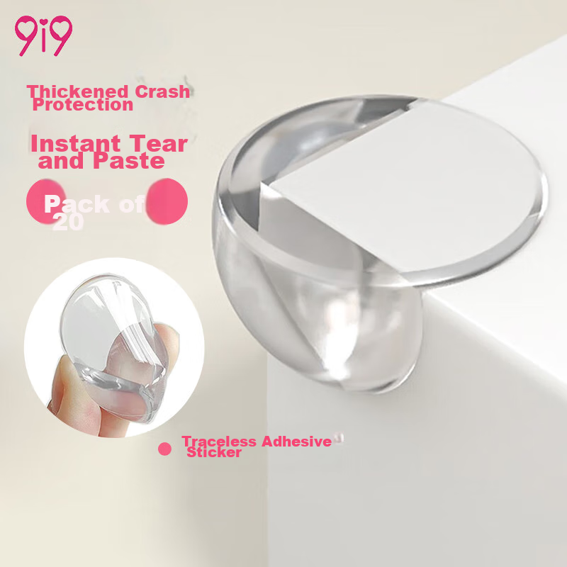 9i9 Baby Corner Guards - 20-Pack Spherical Safety Protectors for Home
