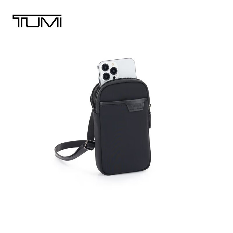 TUMI Harrison Series Lightweight Men's Crossbody Bag - Black