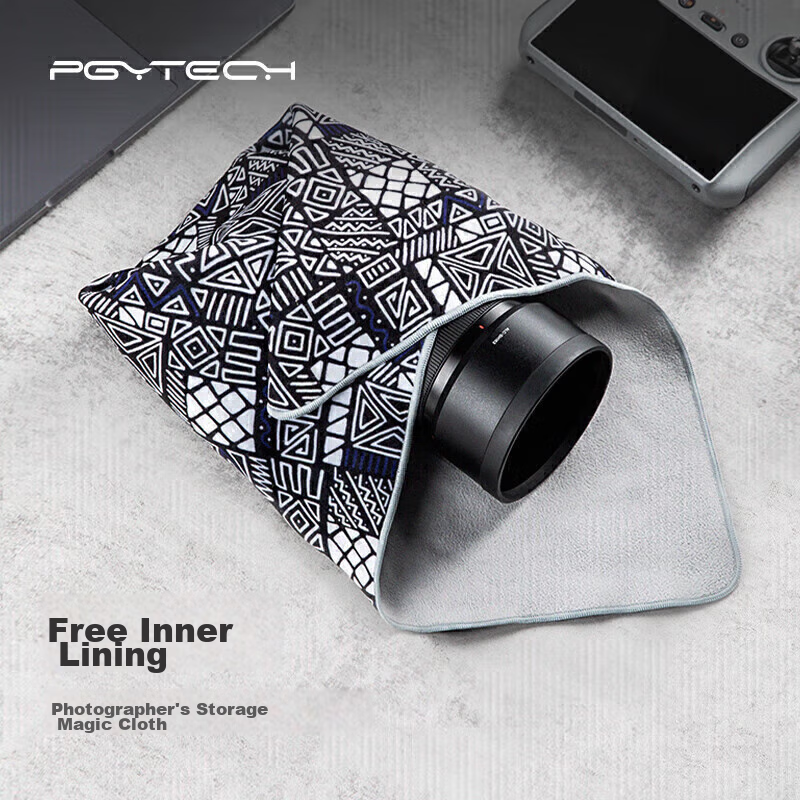 PGYTECH Ethnic Style Camera Folding Cloth with Magic Self-Adhesive Wrap