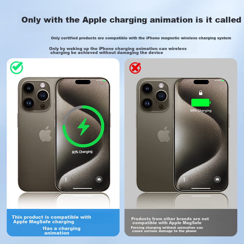 Baseus 15W MagSafe Wireless Charger for iPhone 17 Pro Max & More – Ultra-Thin Fast Charging Pad with Strong Magnets & Cooling