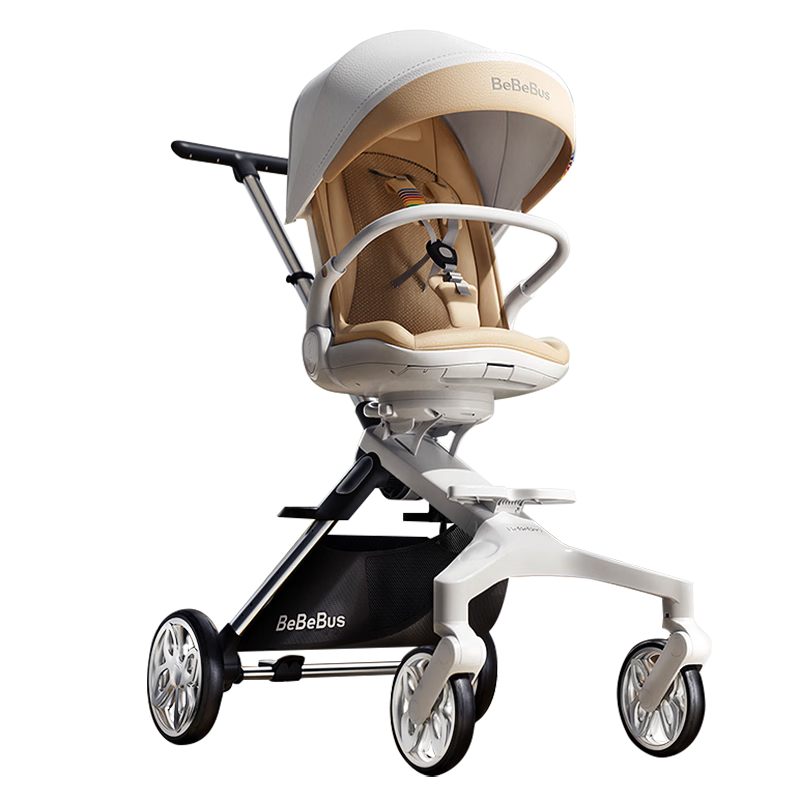 Bebebus Lightweight Foldable Stroller with Reversible Seats for Sitting & Lying Down