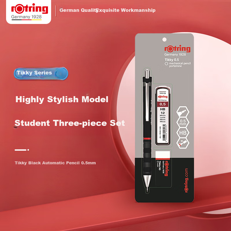 Rotring Tikky Mechanical Pencil 0.5mm - Durable German Student Writing Tool