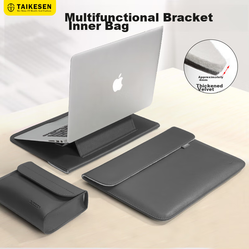 Taikesen 15" Laptop Sleeve with Stand