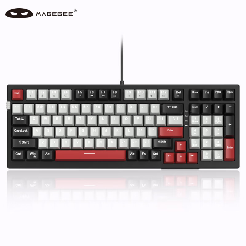 MageGee SKY 98 RGB Gaming Keyboard with Blue Switch