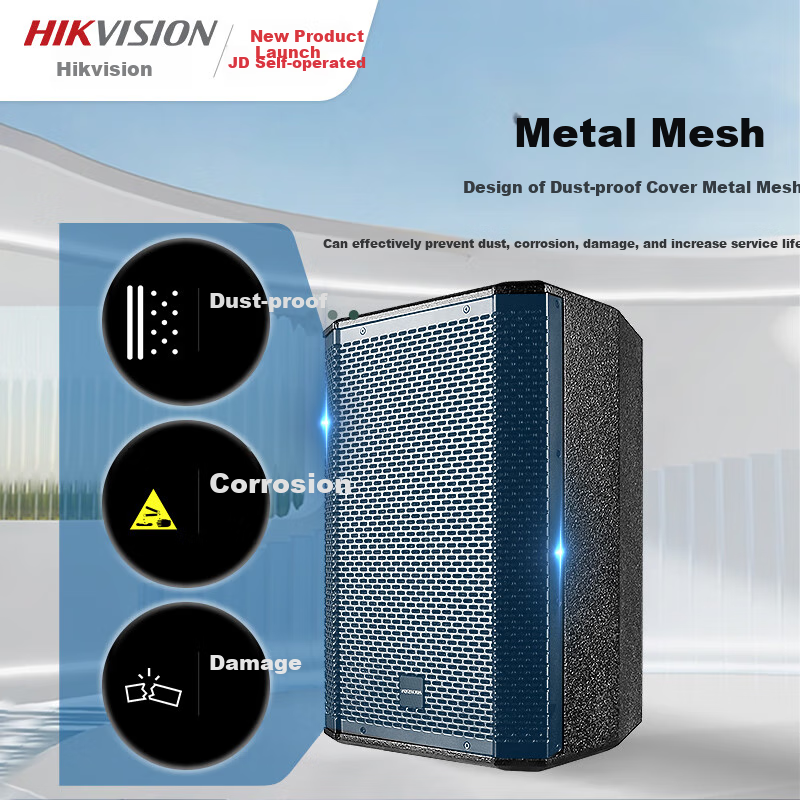 HIKVISION 10-Inch Professional Speaker for Conference Rooms & KTV