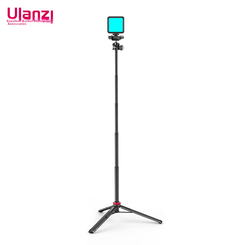 Ulanzi MT-44 Extended Tripod & Bluetooth Handle Kit (White) - Compact Camera & Phone Gimbal for Vlogging, Live Streaming, and Photography