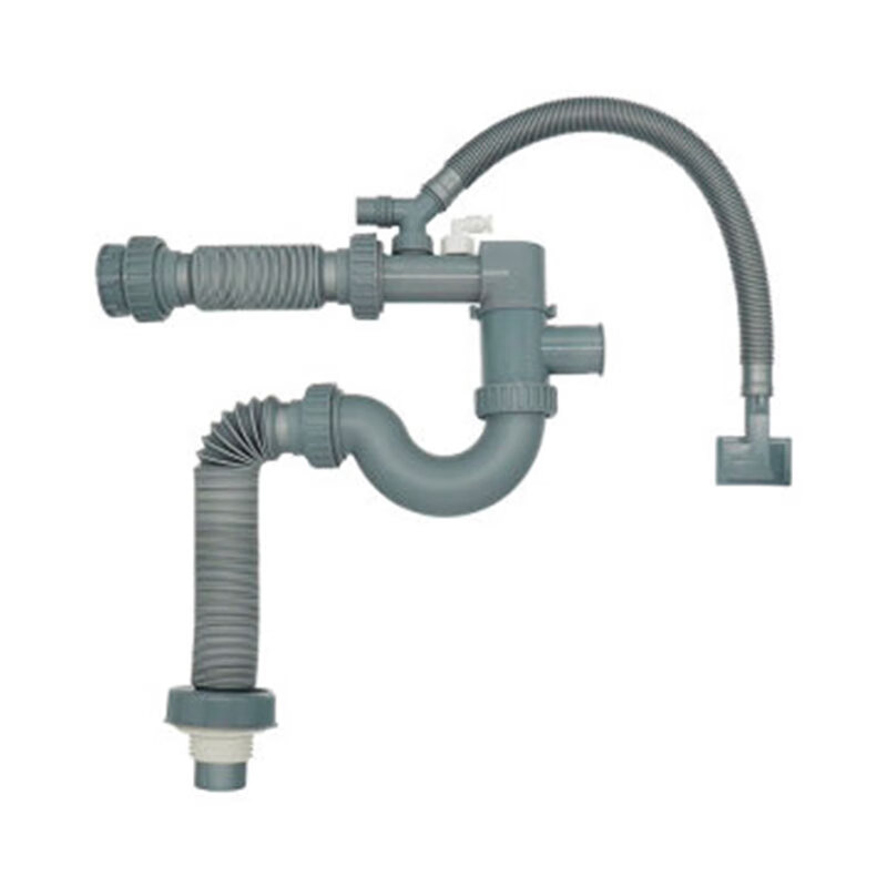 BECBAS Universal Sink Drain Pipe BWP2 Anti-Odor & Anti-Clogging