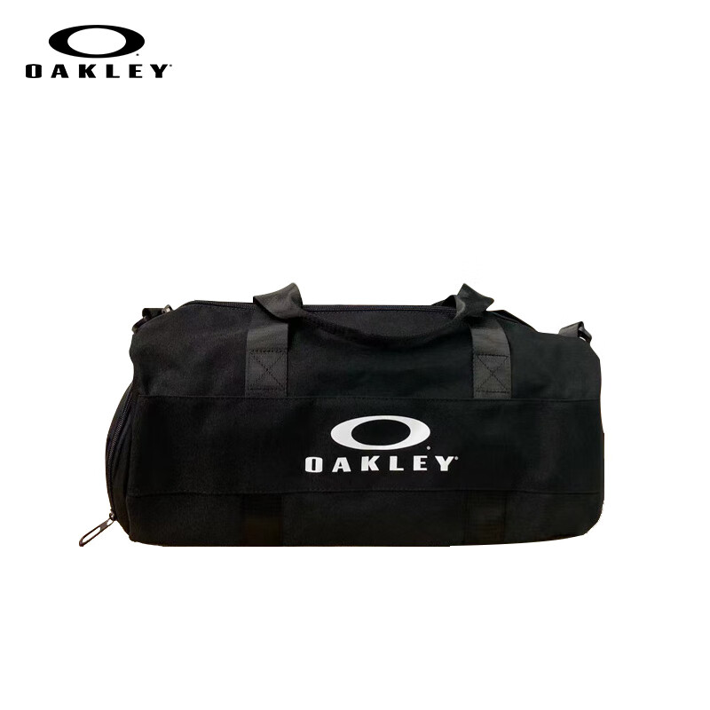 OAKLEY Black Customized Sports Bag (Unisex, Square Frame)