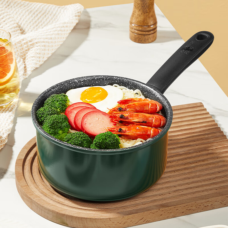 COOKER KING Multifunctional Non-Stick Milk Pot 18cm, Induction Compatible